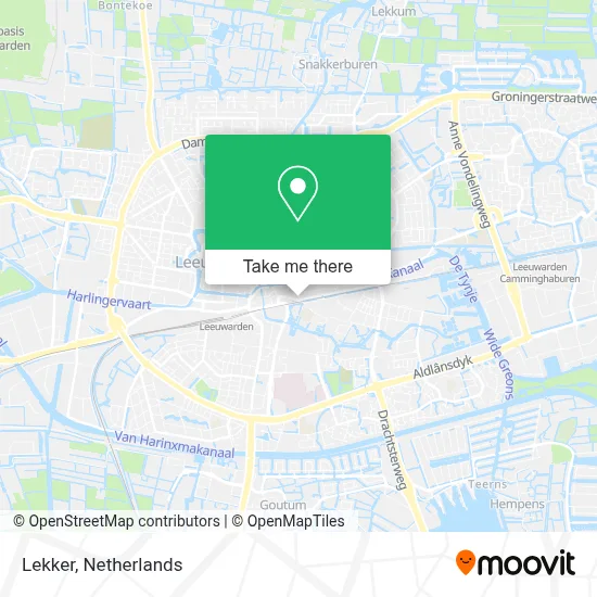 Lekker map