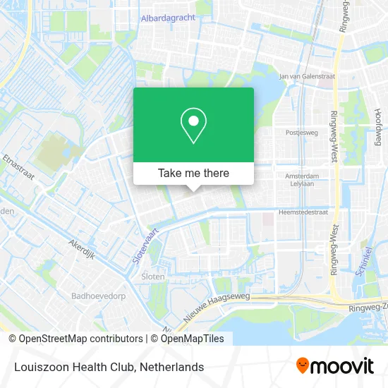 Louiszoon Health Club map