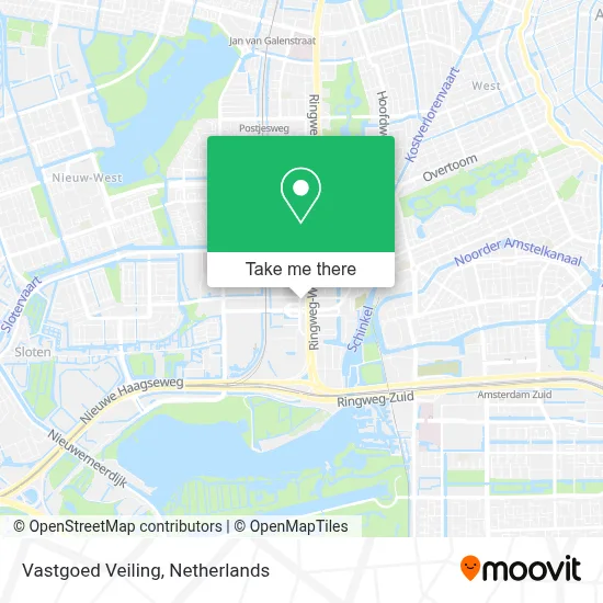 Vastgoed Veiling map