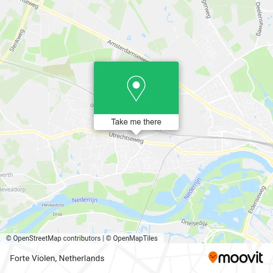 Forte Violen map
