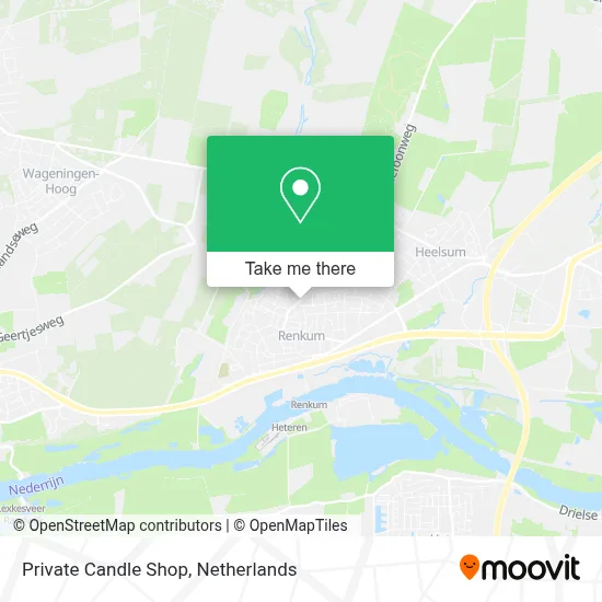 Private Candle Shop map
