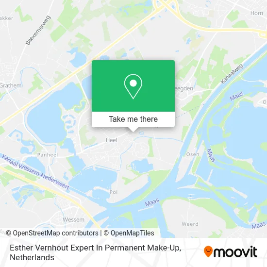 Esther Vernhout Expert In Permanent Make-Up map