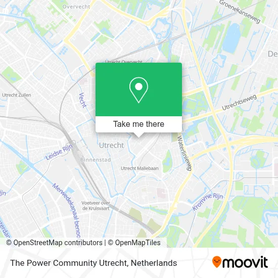 The Power Community Utrecht map