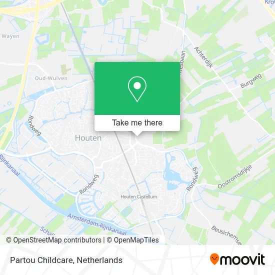 Partou Childcare map
