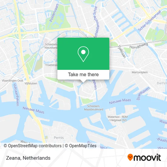 Zeana map
