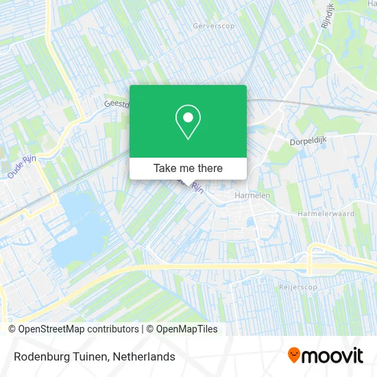Rodenburg Tuinen map