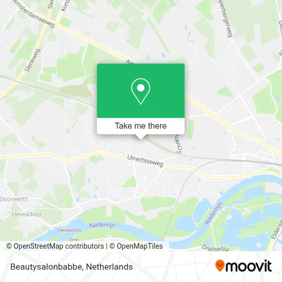 Beautysalonbabbe map
