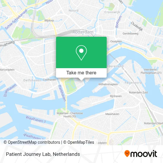 Patient Journey Lab map