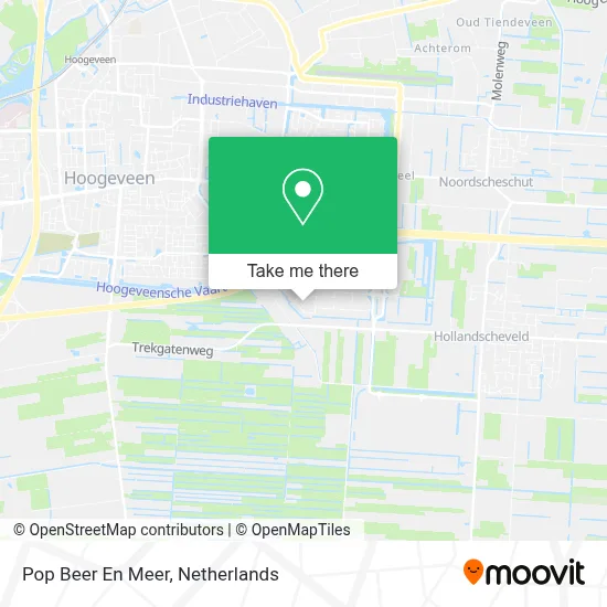 Pop Beer En Meer map