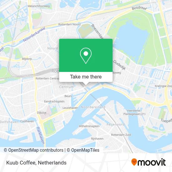 Kuub Coffee map