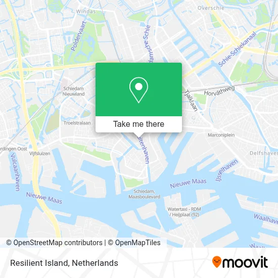 Resilient Island map