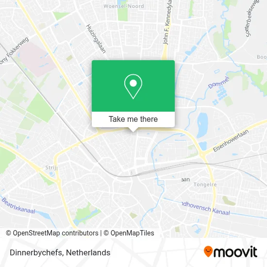 Dinnerbychefs map