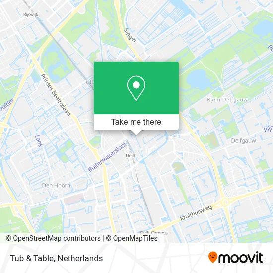 Tub & Table map