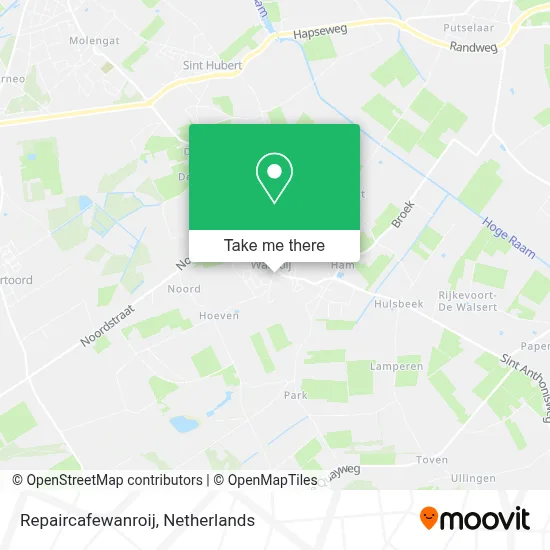 Repaircafewanroij map