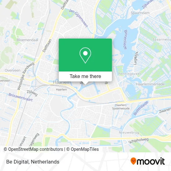 Be Digital map