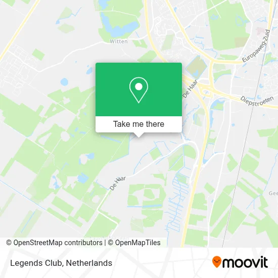 Legends Club map