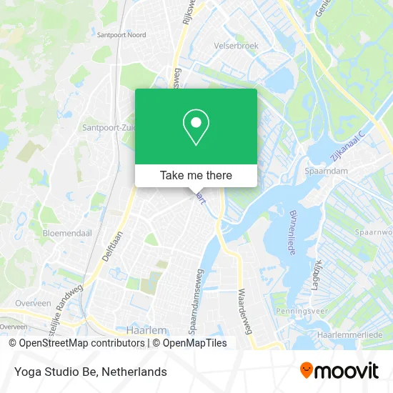 Yoga Studio Be map