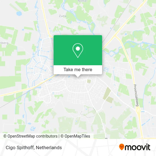 Cigo Spithoff Karte