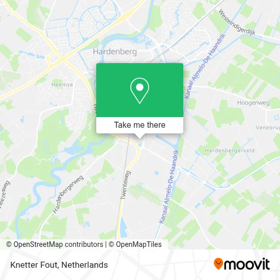 Knetter Fout map