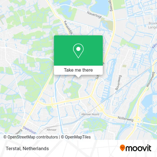 Terstal map