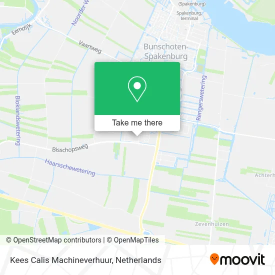 Kees Calis Machineverhuur map