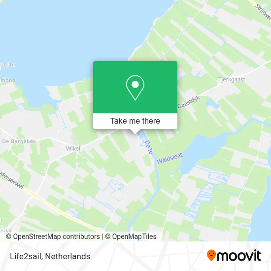 Life2sail map