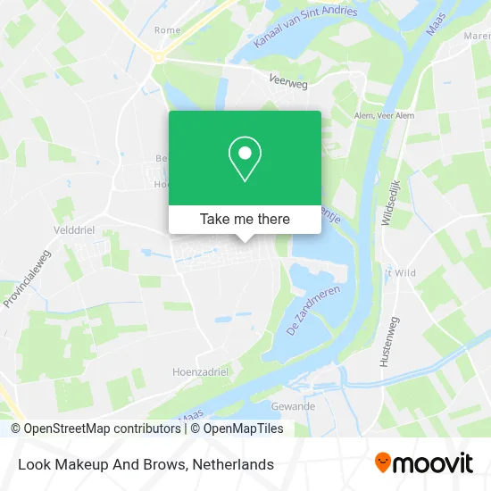 Look Makeup And Brows map