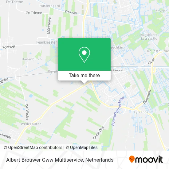 Albert Brouwer Gww Multiservice map
