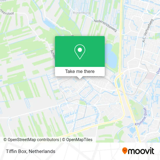 Tiffin Box map