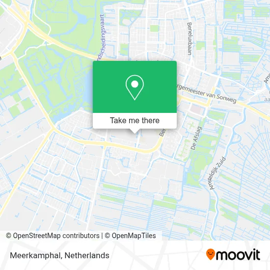 Meerkamphal map