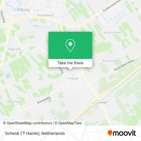 Schenk ('T Harde) map