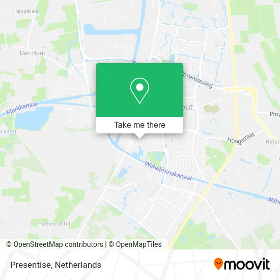 Presentise map