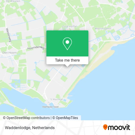 Waddenlodge map