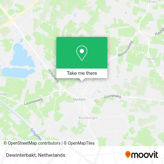 Dewinterbakt map