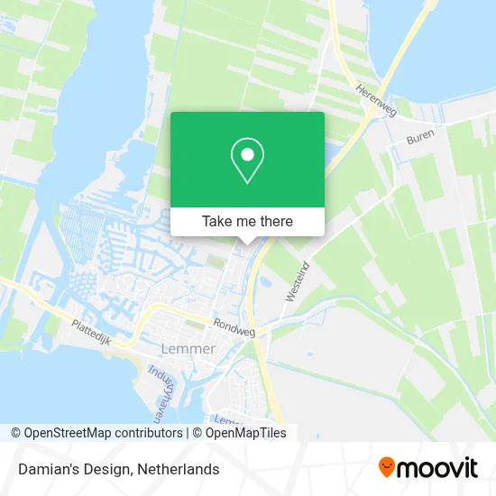 Damian's Design map
