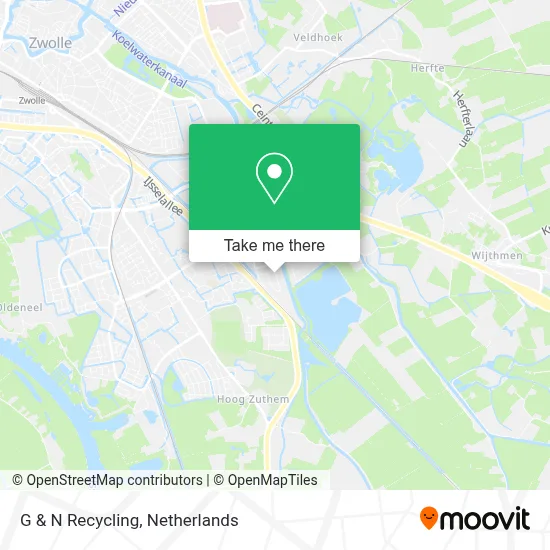 G & N Recycling map