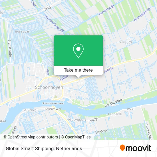 Global Smart Shipping map