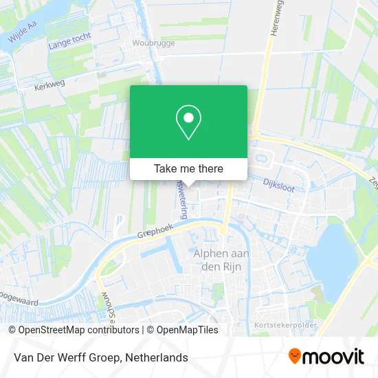 Van Der Werff Groep map