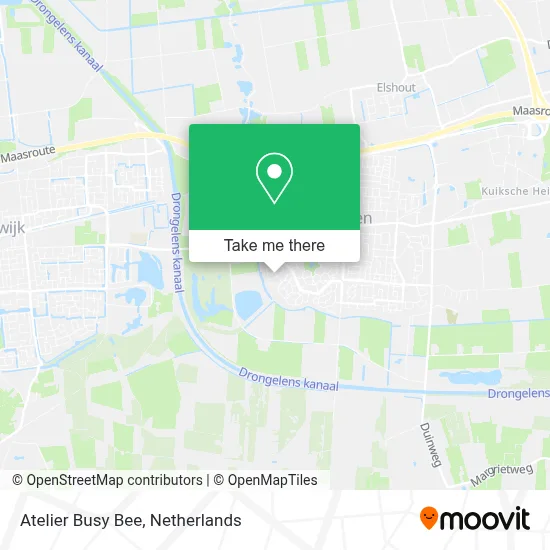 Atelier Busy Bee map