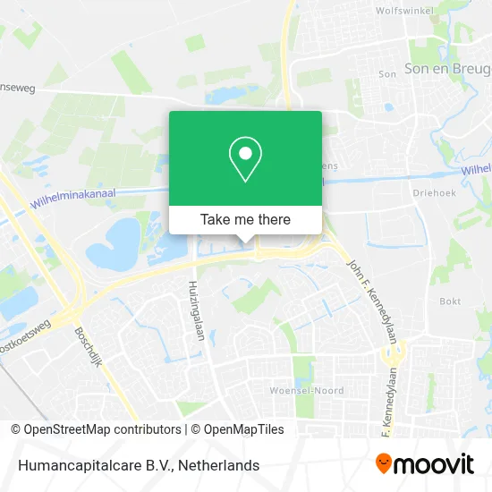 Humancapitalcare B.V. map
