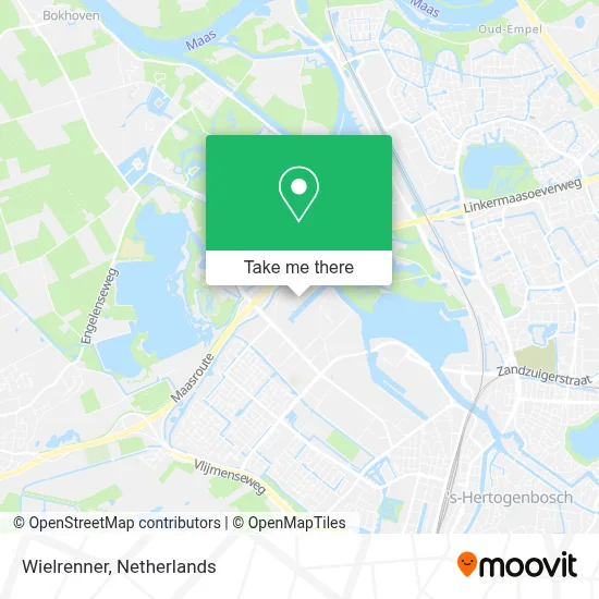 Wielrenner map