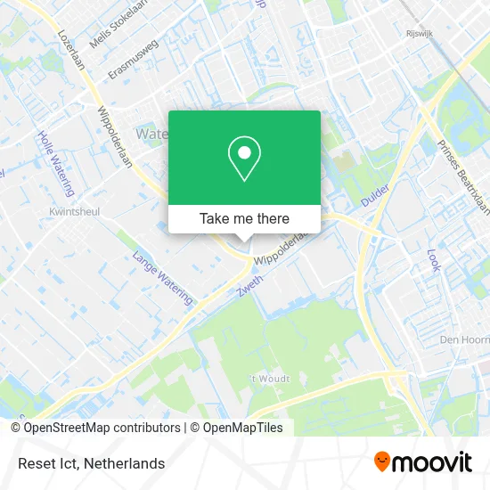 Reset Ict map