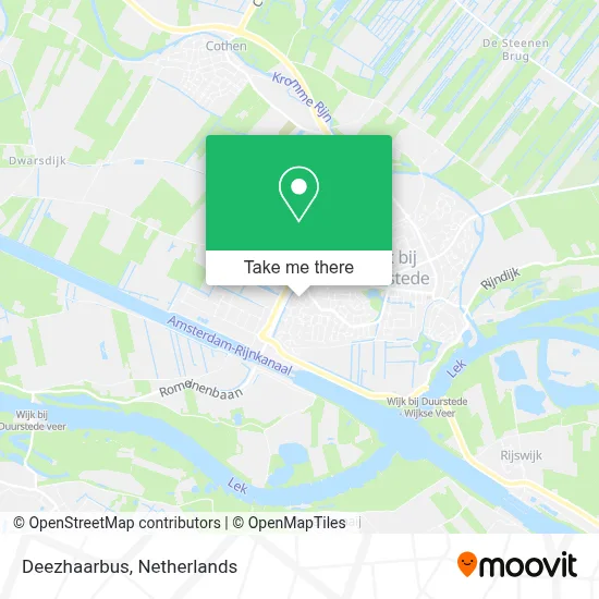 Deezhaarbus map
