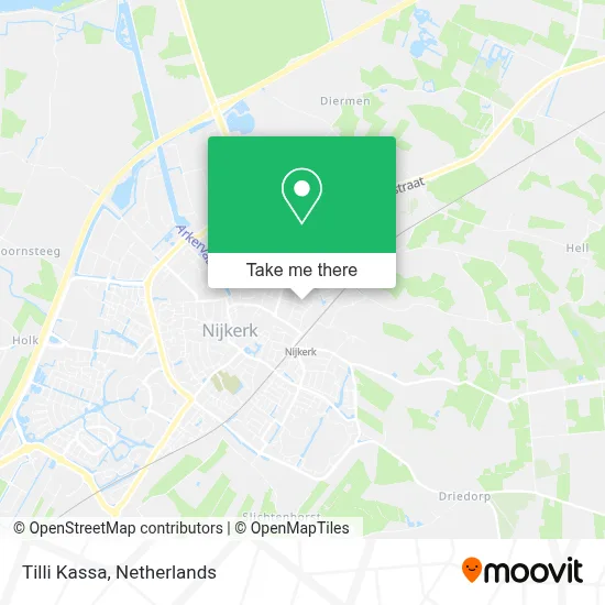 Tilli Kassa map