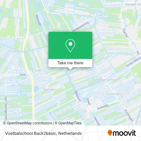 Voetbalschool Back2basic Karte