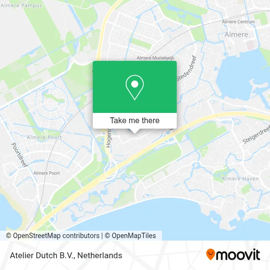 Atelier Dutch B.V. map
