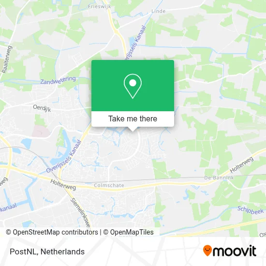 Postnl map