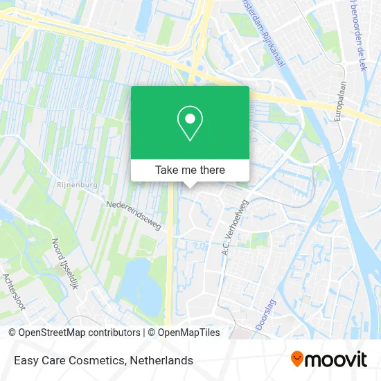 Easy Care Cosmetics map