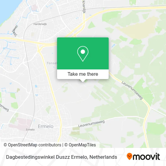 Dagbestedingswinkel Duszz Ermelo map