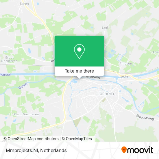 Mmprojects.Nl map